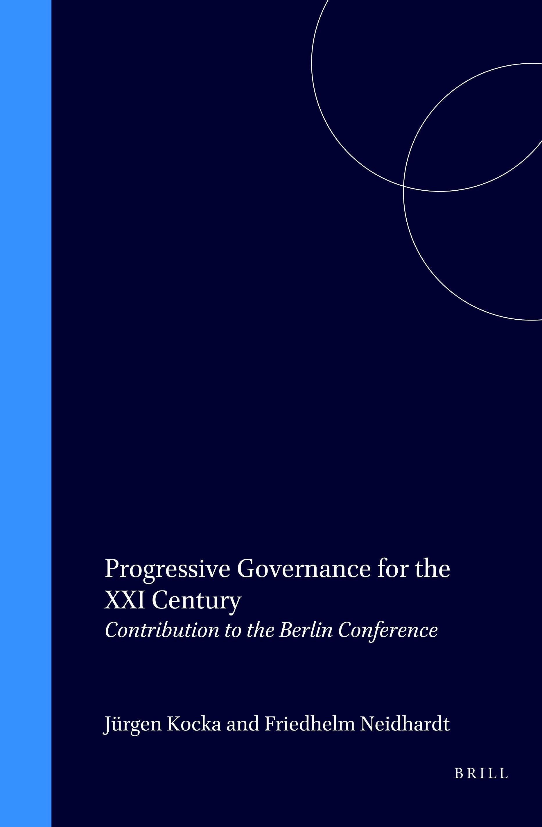 Book cover image for Progressive Governance for the XXI Century ISBN: 9789041117748